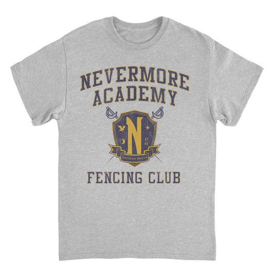 Wednesday Fencing 5 Sport Grey/ Yellow T-Shirt