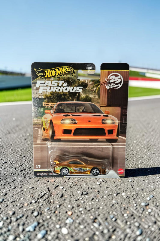 Hot Wheels Premium Toyota Supra Chase - Fast & Furious 25th Anniversary