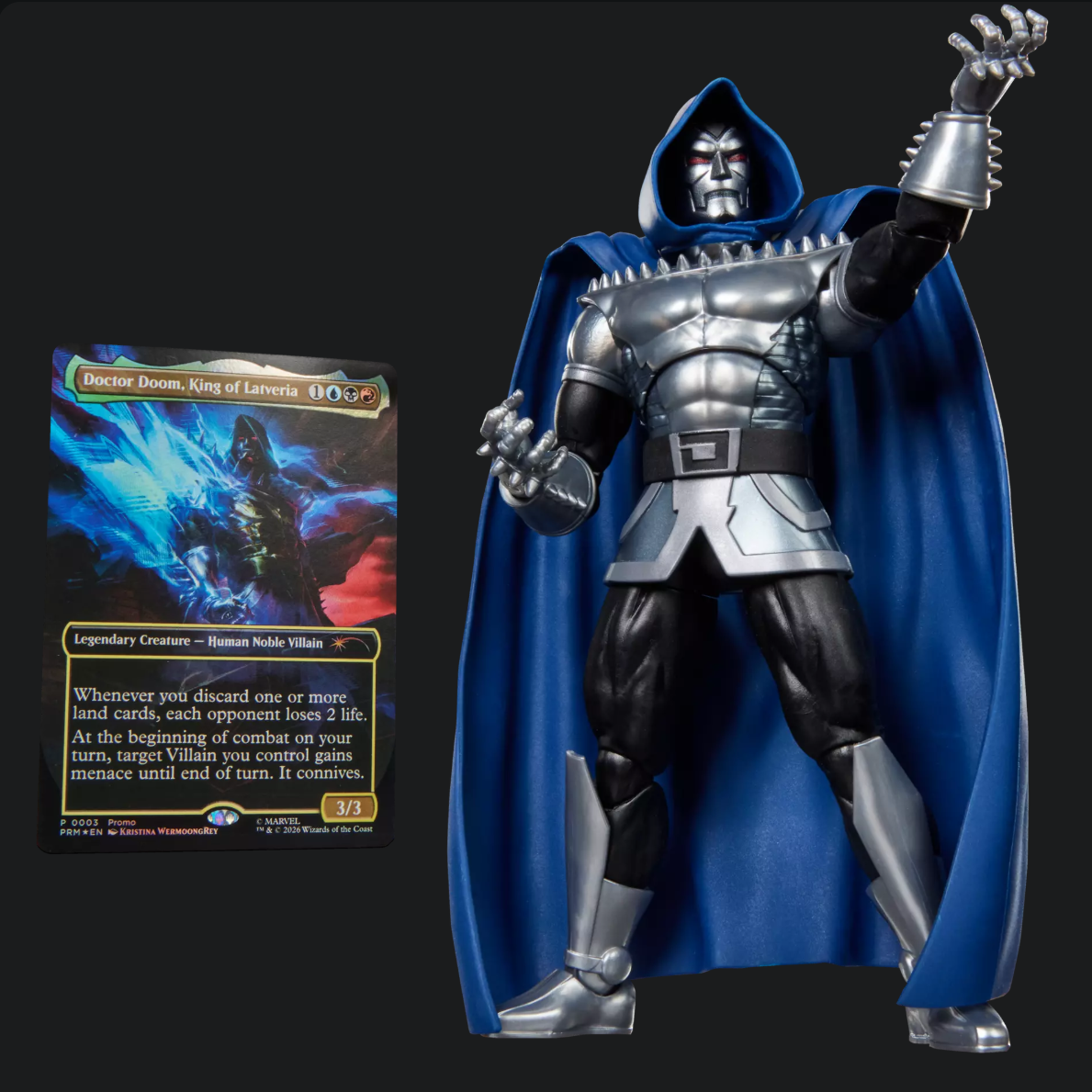 Marvel Legends Doctor Doom 2099 – Magic: The Gathering