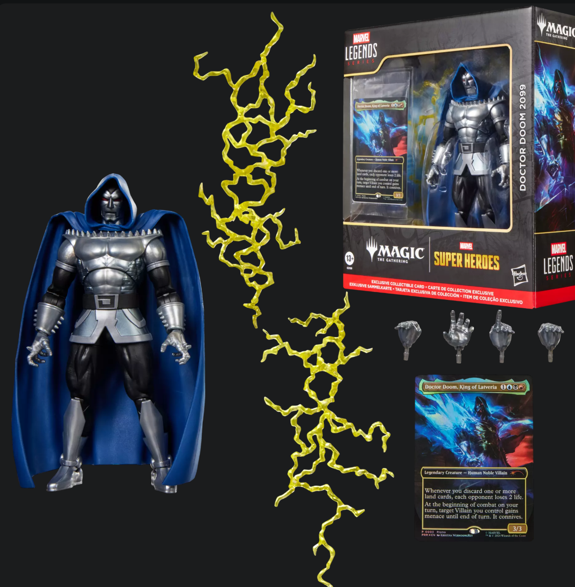 Marvel Legends Doctor Doom 2099 – Magic: The Gathering