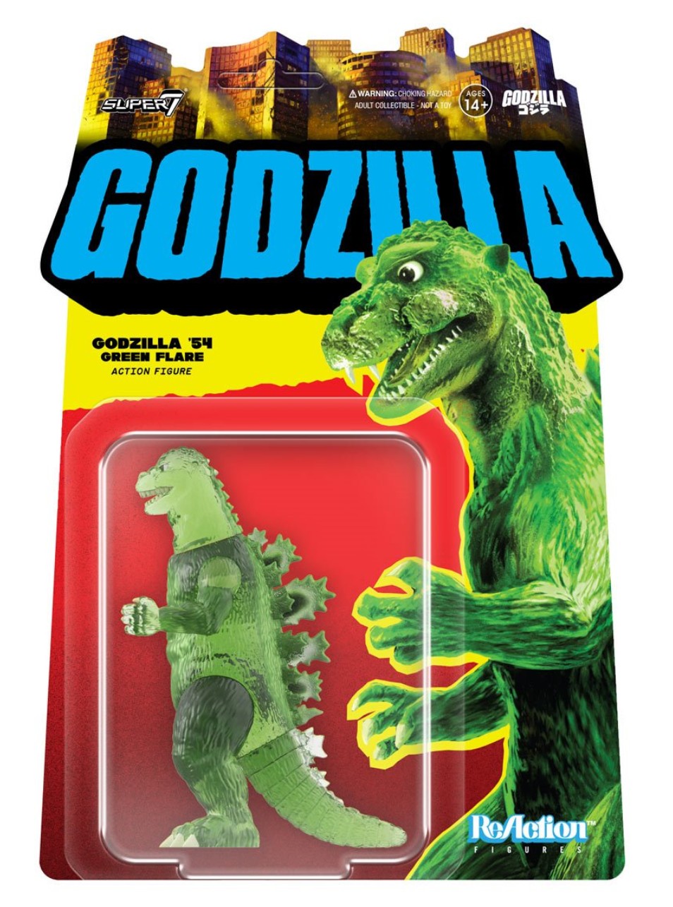 Godzilla '84 Green Flare Action Figure - ReAction Figure
