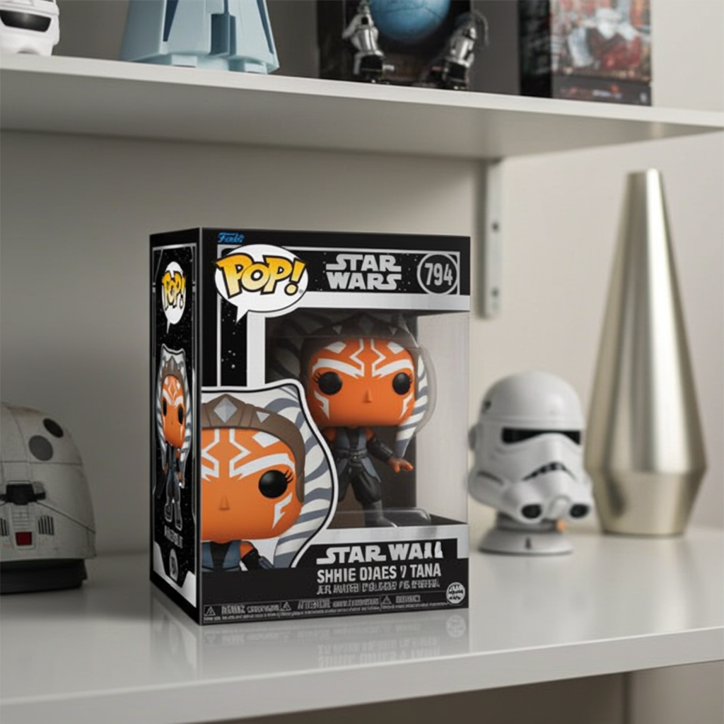 Ahsoka (Star Wars) 794 SFX Funko Pop! w/Lights and Sounds w/Protector NIB