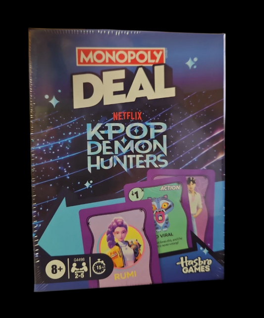 KPop Demon Hunters Monopoly Deal Card Game