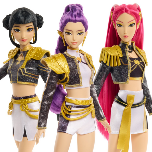 Mattel KPop Demon Hunters Singing Dolls 3 Pack Pre-Order