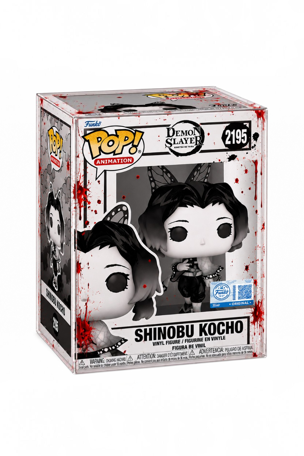 Demon Slayer Shinobu Kocho Sumi-Ink Funko Pop! Vinyl Figure #2195 – Entertainment Earth Exclusive