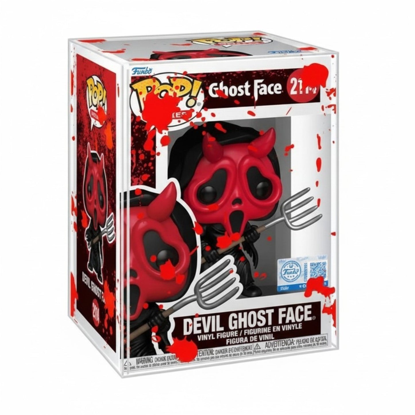 Scream Devil Ghost Face Funko Pop! Vinyl Figure #2114 – Entertainment Earth Exclusive