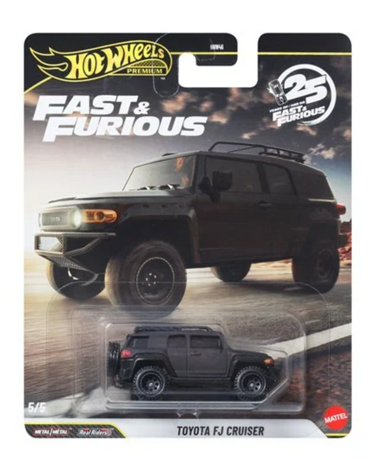 Hot Wheels Fast and Furious 25th Anniversary Toyota FJ Cruiser