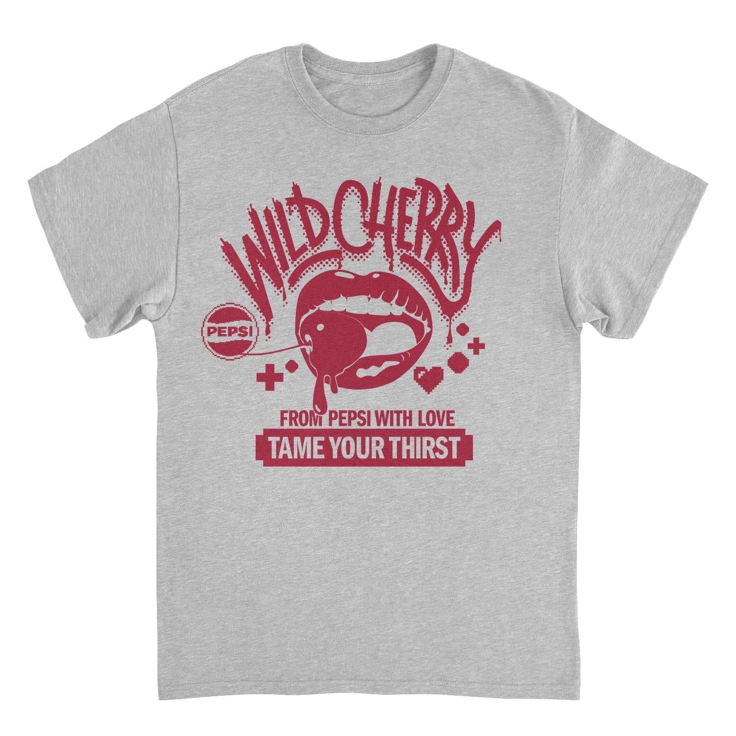 Pepsi Taste the Cherry Pepsi Sport Gray T-Shirt - Unisex Fit