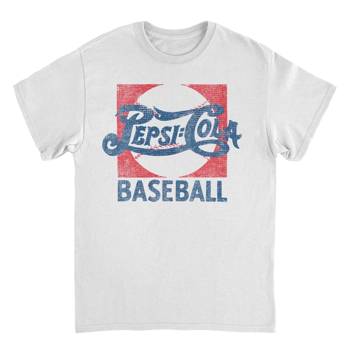 Pepsi Baseball White T-Shirt - Unisex Fit
