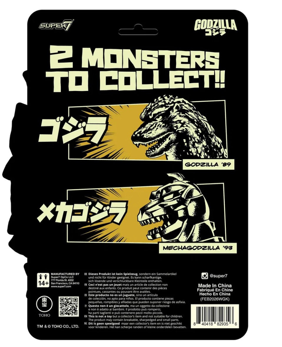 Super7 Mechagodzilla ’93 Glow-in-the-Dark ReAction Figure – SDCC 2026 Exclusive