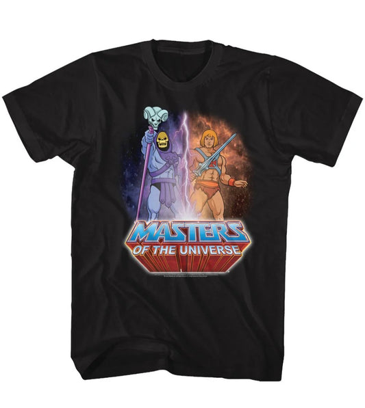 Masters of the Universe Lightning Black T-Shirt | Unisex Fit