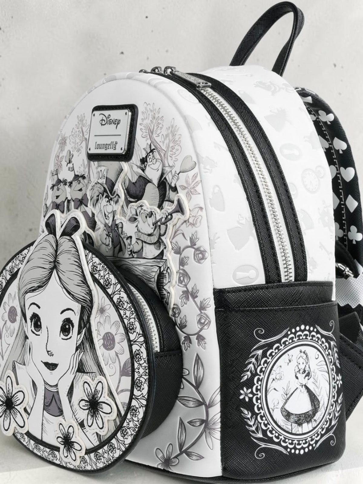 Alice in Wonderland Sketch Mini-Backpack - Entertainment Earth Exclusive