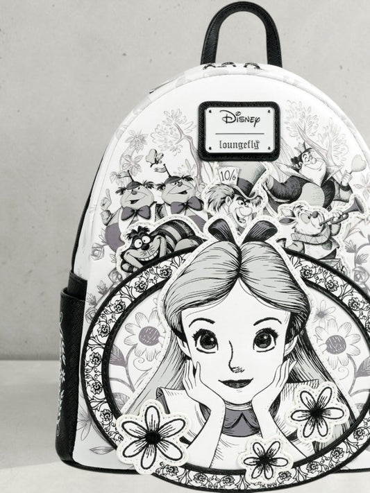 Alice in Wonderland Sketch Mini-Backpack - Entertainment Earth Exclusive