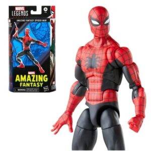 Spider-Man Marvel Legends 60th Anniversary Amazing Fantasy Spider-Man 6-inch Action Figure - April 2025